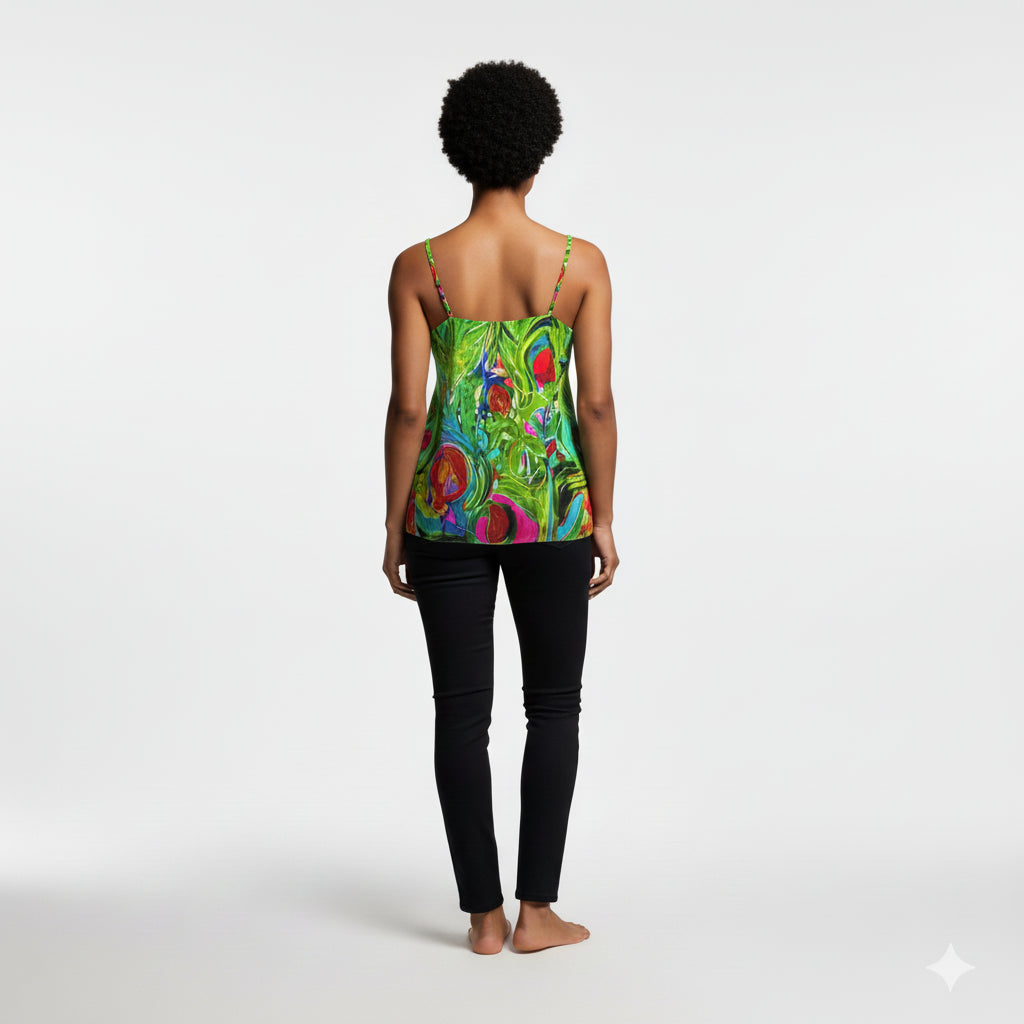 Camisole Pink Water Lilies