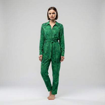 Jumpsuit Dark Green Noodles