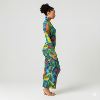 Sarong Maxi Green Jungle