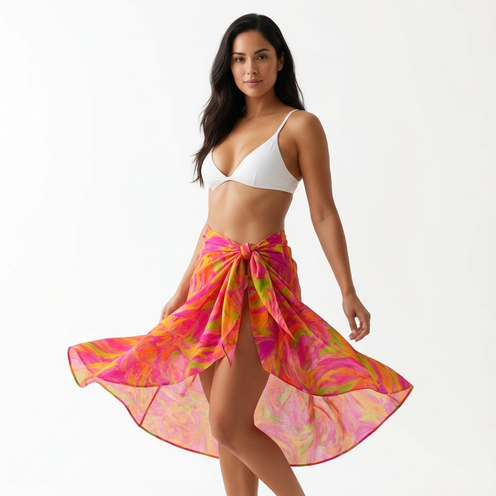 Pink Noodles Mini Sarong