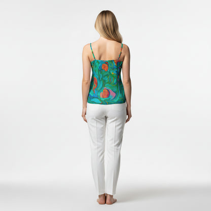 Camisole Water Lilies – Organic Cotton Voile