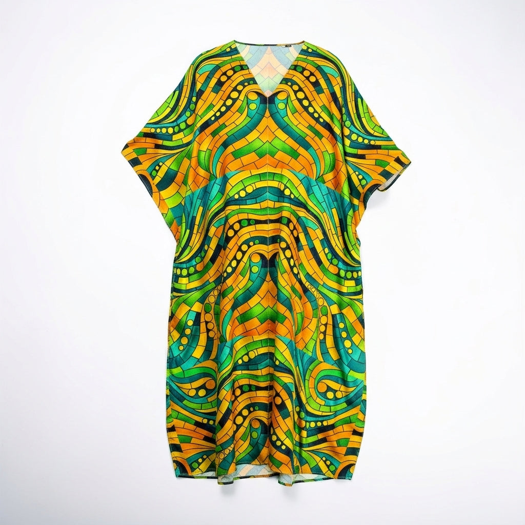 Caftan Mosaic 11 – Lightweight Organic Cotton Voile
