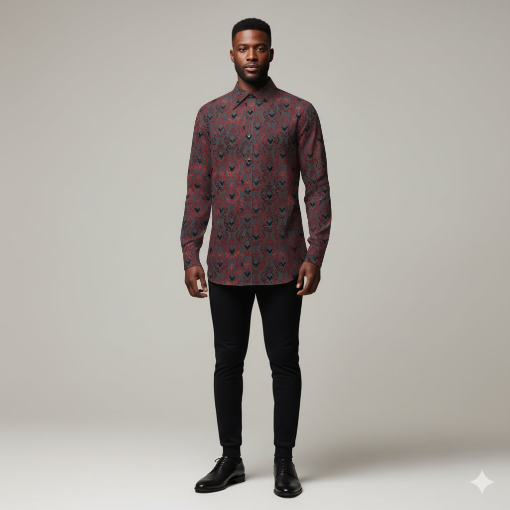 Vampire Bats Dress Shirt