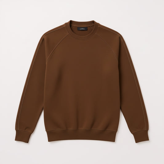 L'EGNA RISING 'GROUNDING' Cardigan (COGNAC BROWN)
