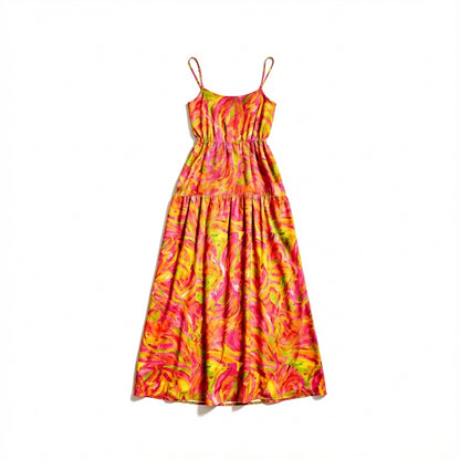 Maxi Dress - Pink Noodles 