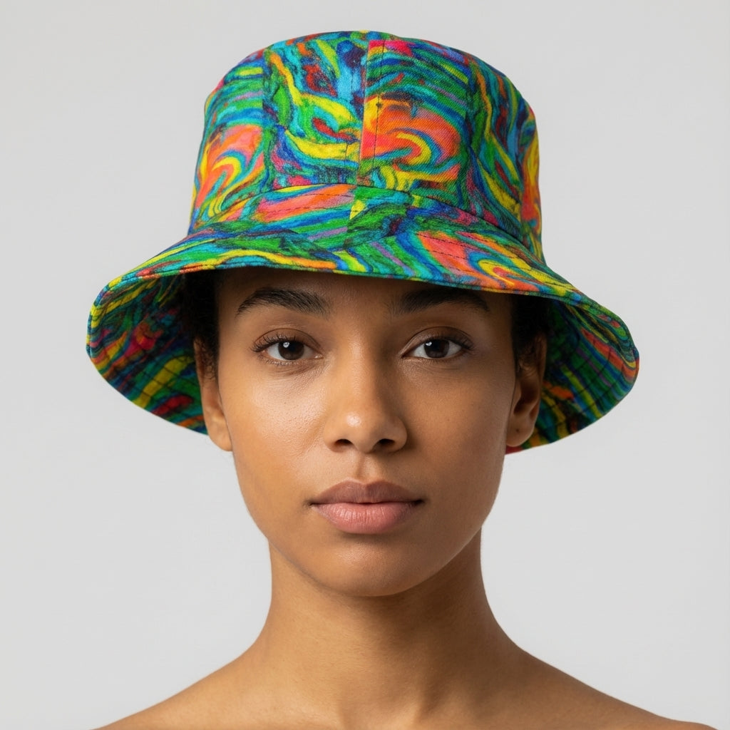Floppy Bucket Hat Green Jungle