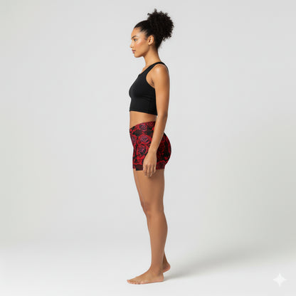 Red Rose Shorties