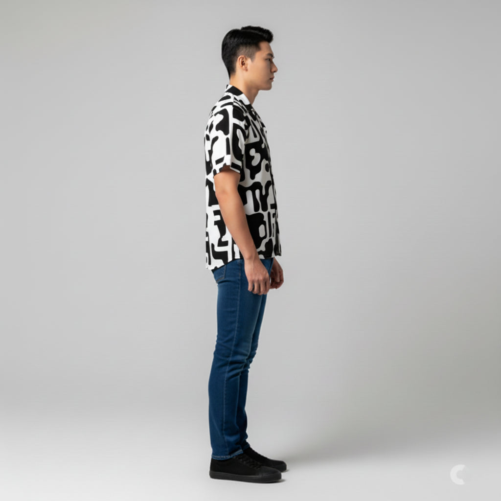 Codex Men's Short Sleeve Button Down