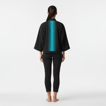 The R Shirt - Cyan