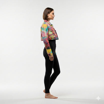 Cropped Jean Cotton Jacket Multiverse