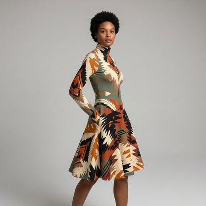 Niyami Turtleneck Dress