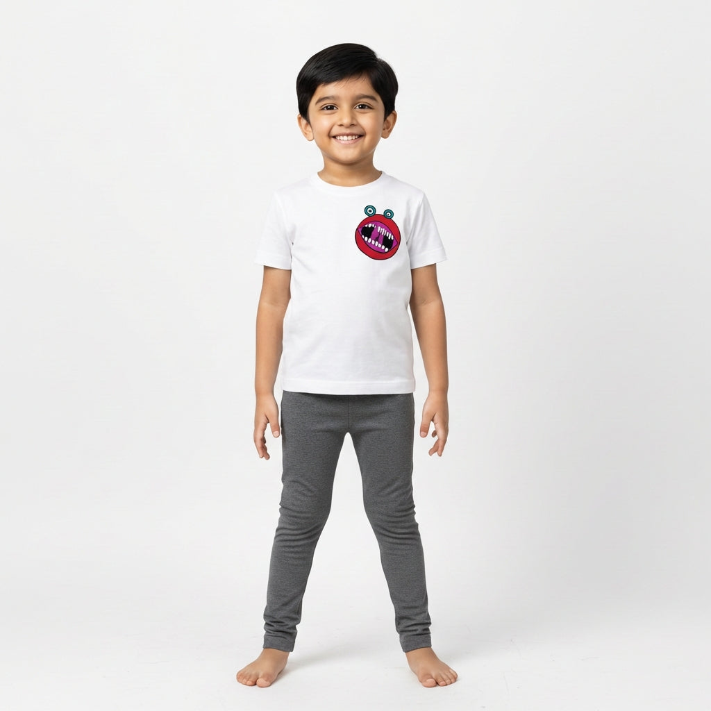 Maine-ish Children's White Tee