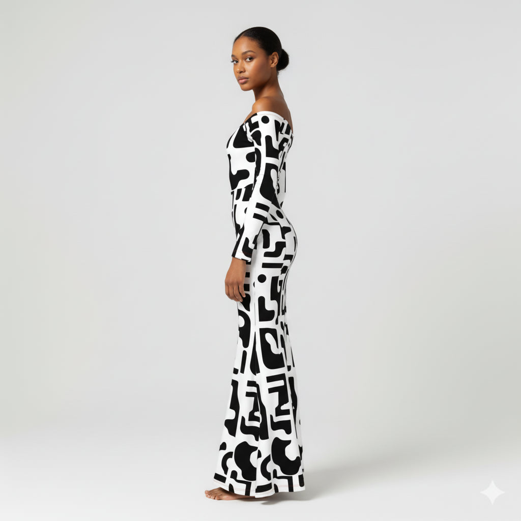 Codex Bodycon Maxi Dress