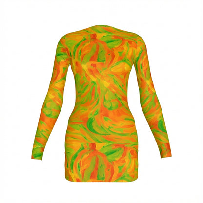 Fruity Noodles Mini Dress