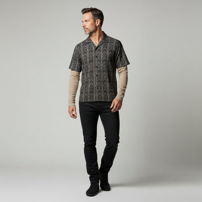Cathedral Short Sleeve Shirt - Pima Cotton