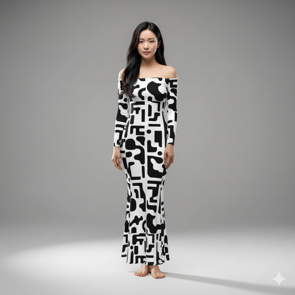 Codex Bodycon Maxi Dress