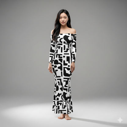 Codex Bodycon Maxi Dress