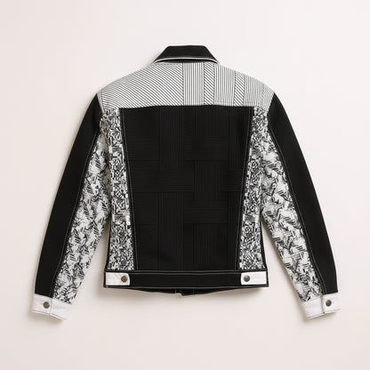 Chess Jean Jacket in Heavy Stretch Cotton Twill