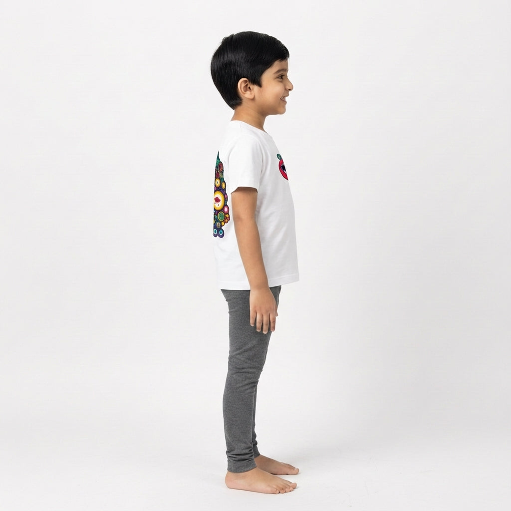 Maine-ish Children's White Tee