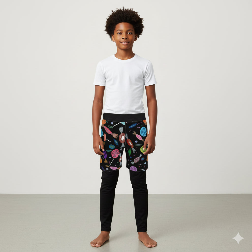 Organic Cotton Spandex French Terry Knit Shorts –IWantCandy