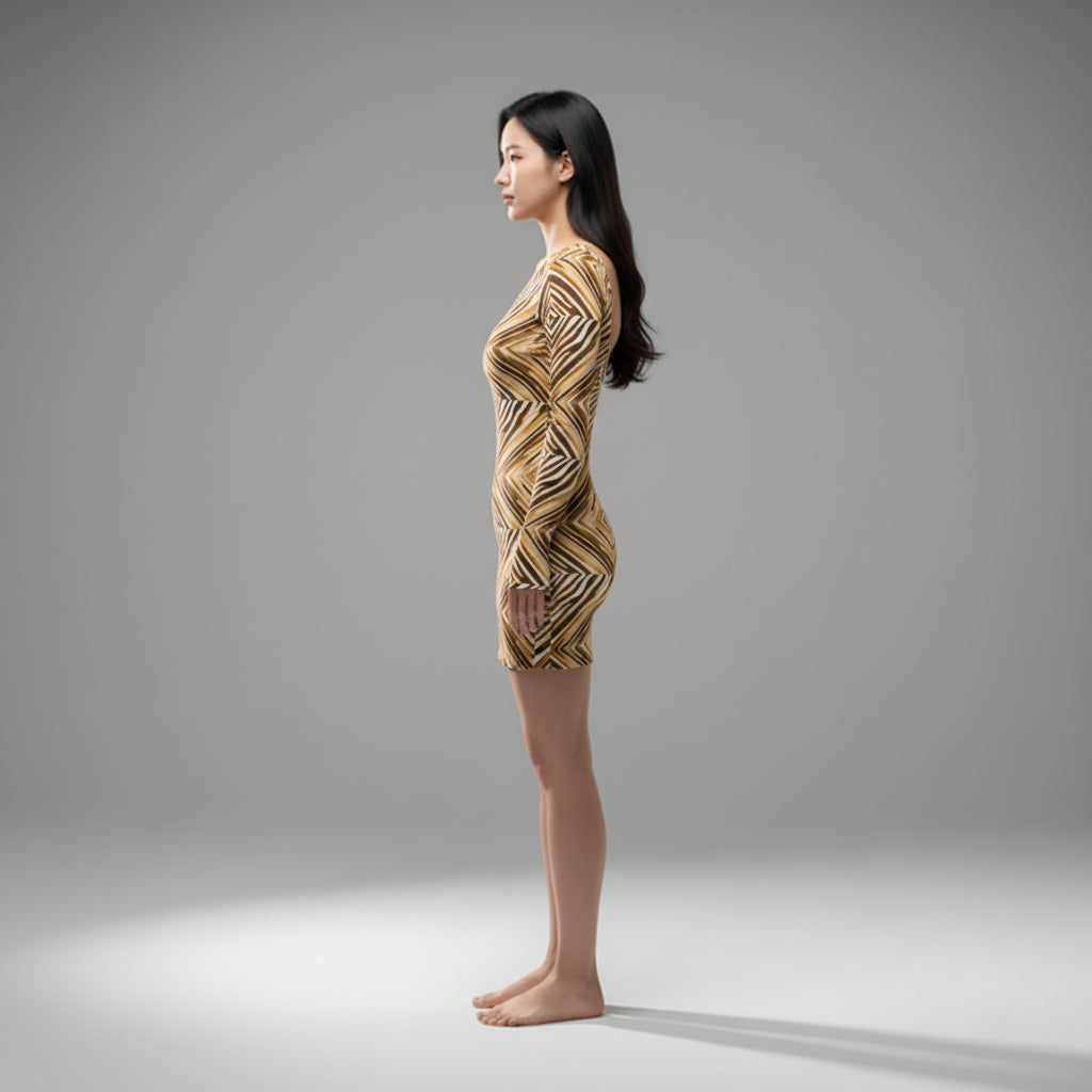 Miryam Scoop Back Bodycon Dress