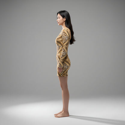 Miryam Scoop Back Bodycon Dress