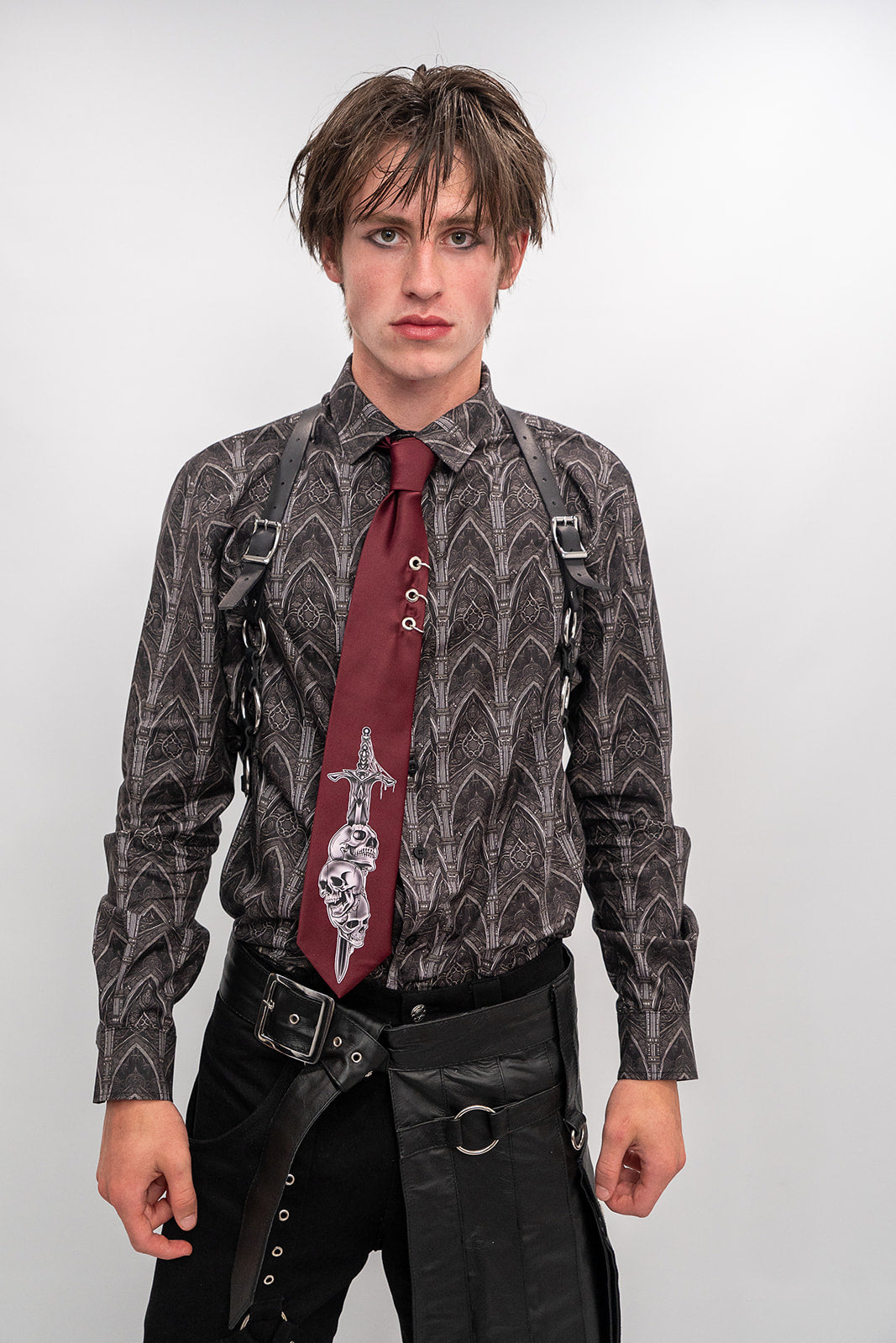 Cathedral Men's Dress Shirt– Visionary Minimalism, Elevated