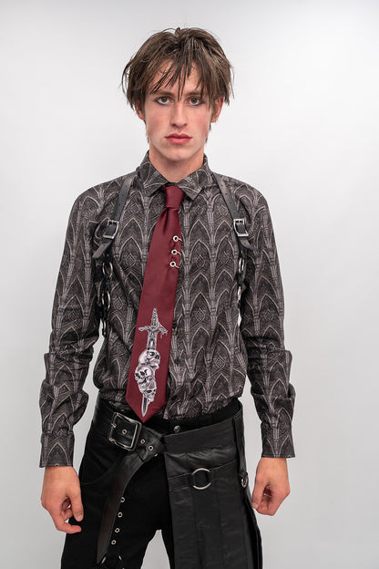 Cathedral Men's Dress Shirt– Visionary Minimalism, Elevated