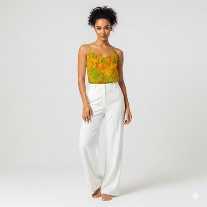 Camisole Fruity Noodles in Lightweight Organic Cotton Voile