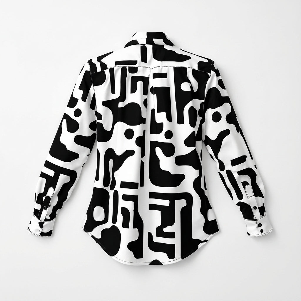 Codex Button Front Blouse (Baz'l Couture)