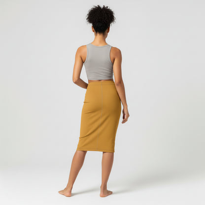 Body Con Short Knit Skirt – Melanin Muse Edition
