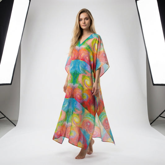 Caftan Multiverse | Organic Cotton Voile