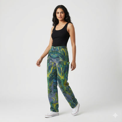 Carpenter Pants Blue Jungle