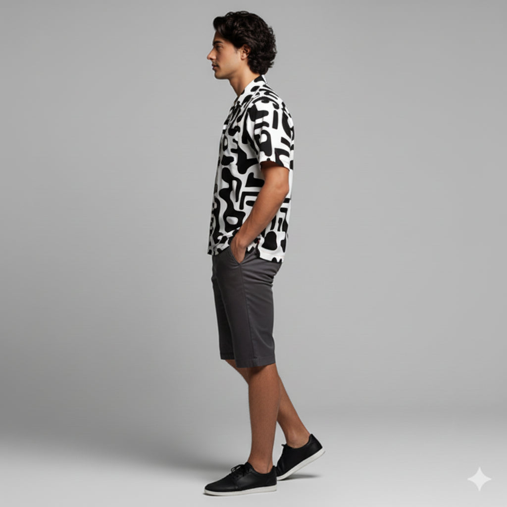 Codex Men's Short Sleeve Button Down