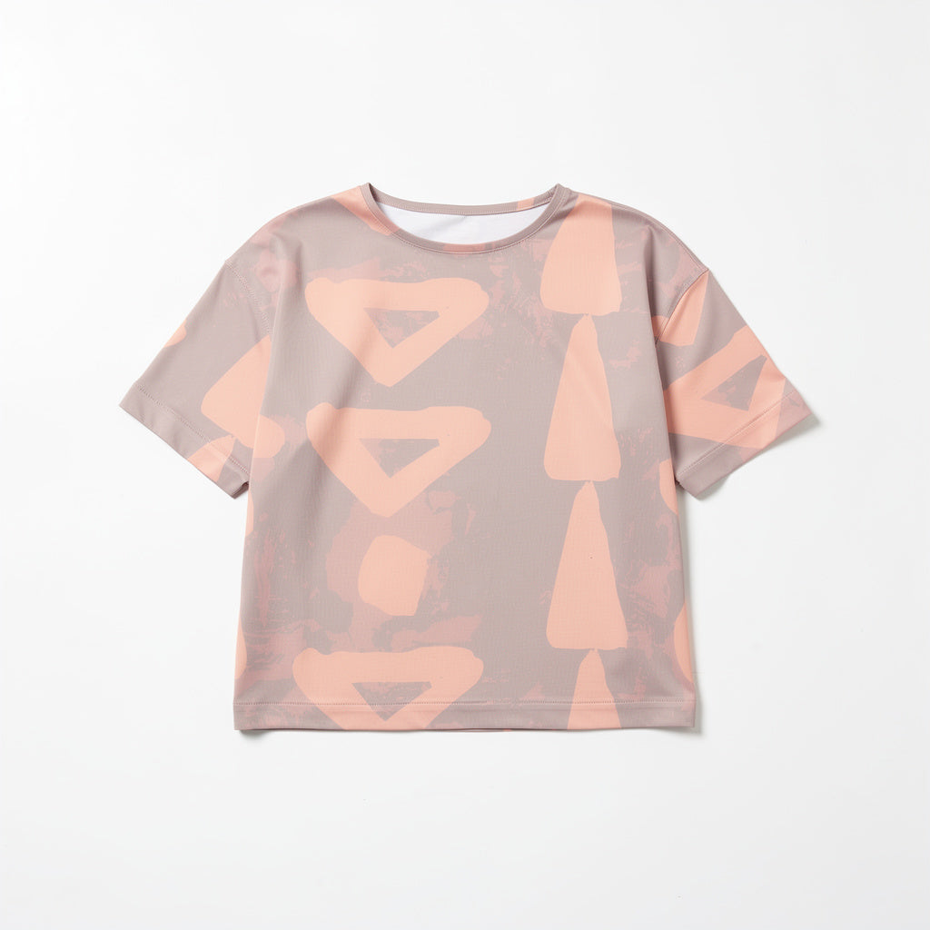 Feeder Woven Tee Peach Adobe