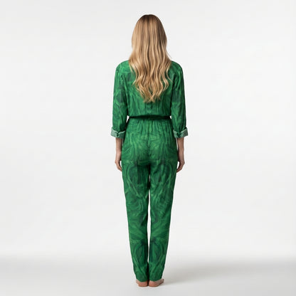 Jumpsuit Dark Green Noodles