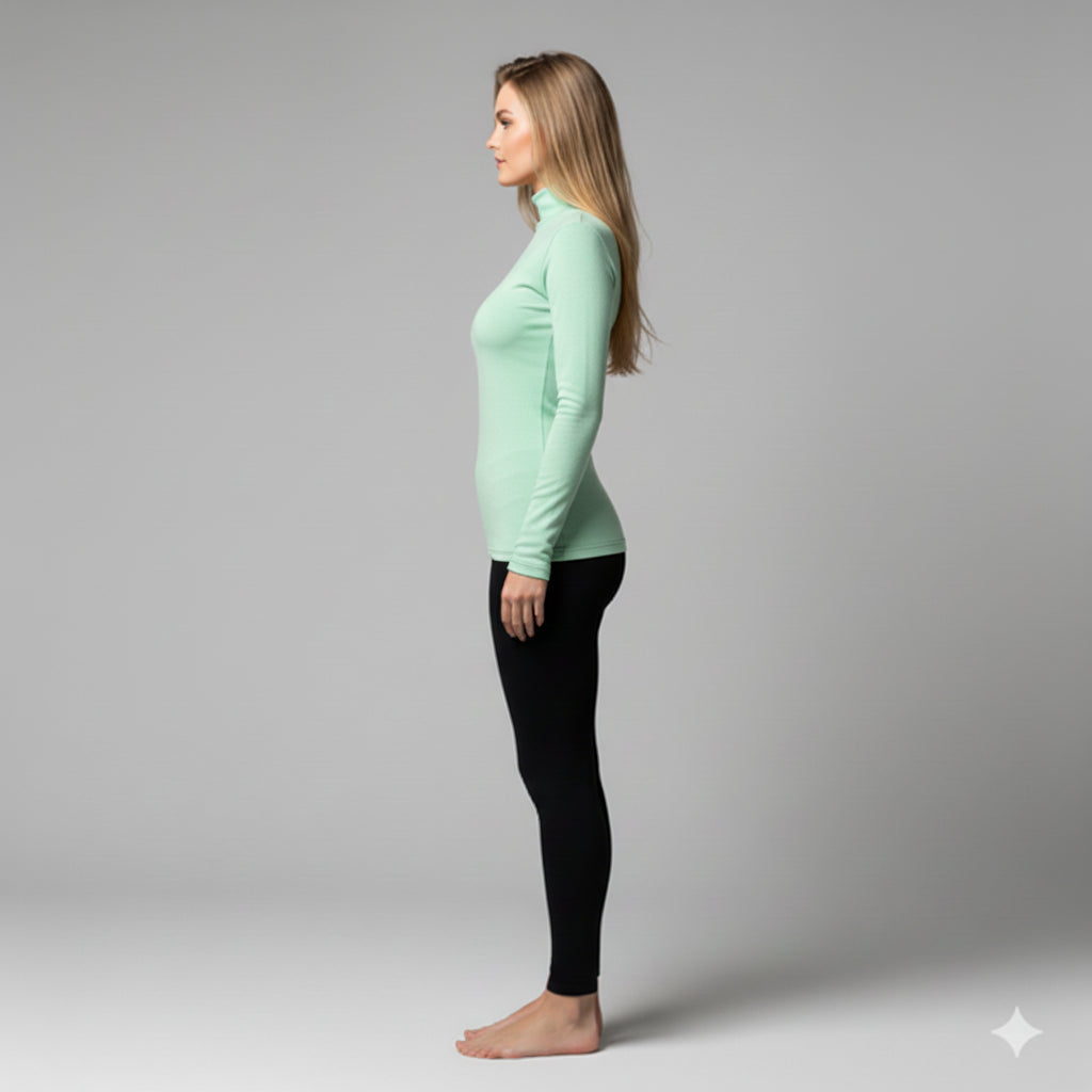 Women's Irish Turtleneck – 'Who Needs Luck' Edition