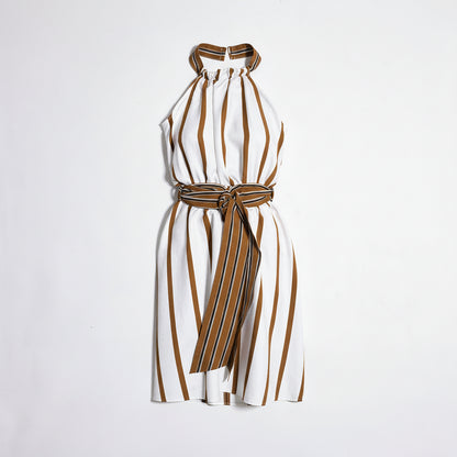 Knee Length Halter Dress