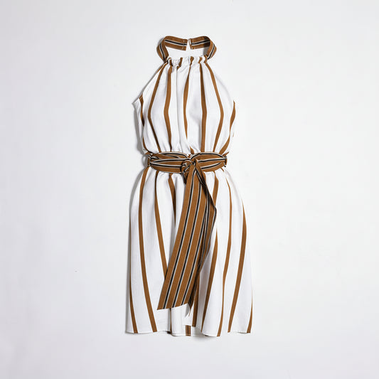 Knee Length Halter Dress