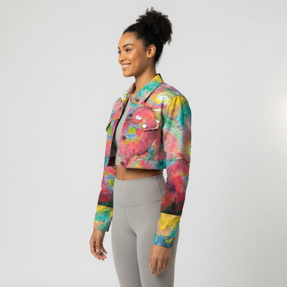 Cropped Jean Cotton Jacket Multiverse