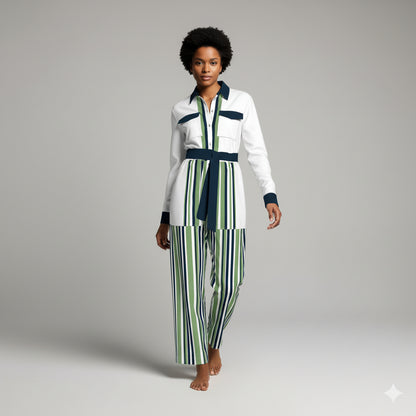 Button Front Jumpsuit