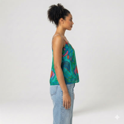 Camisole in Lightweight Organic Cotton Voile