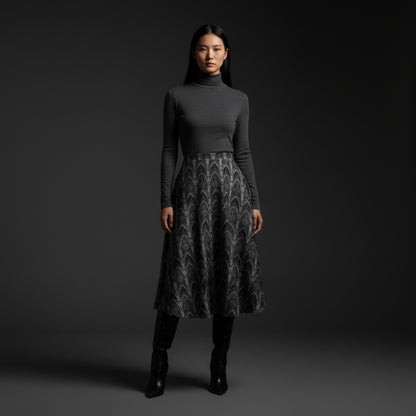 Cathedral A-line Skirt