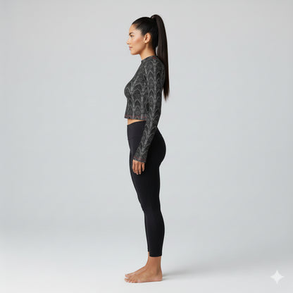 Long Sleeve Cathedral Top