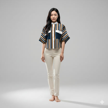 Cropped Kimono 