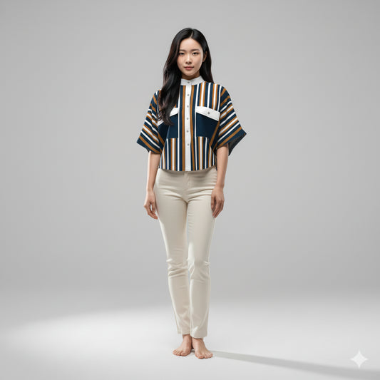 Cropped Kimono 