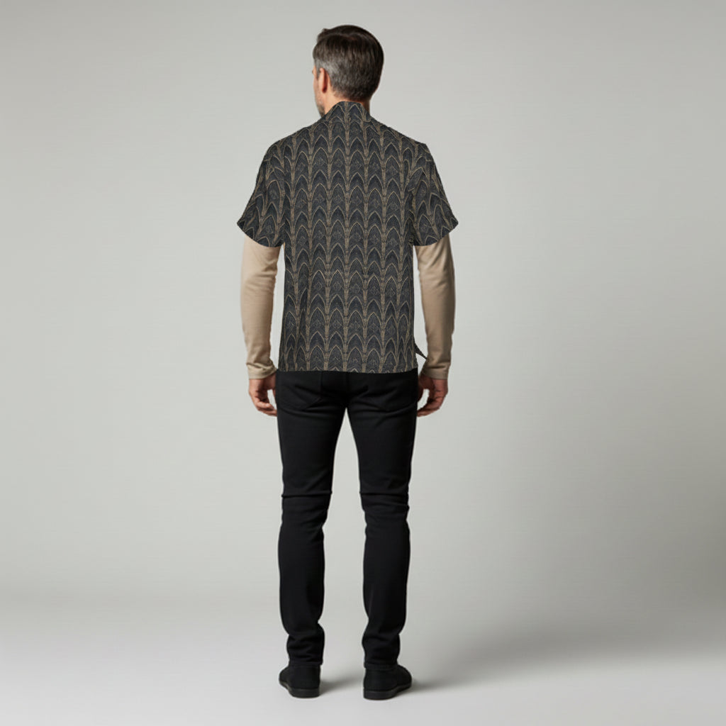 Cathedral Short Sleeve Shirt - Pima Cotton