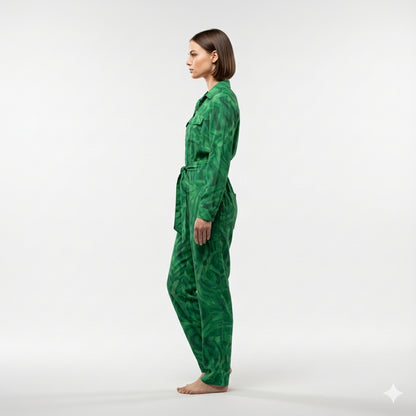Jumpsuit Dark Green Noodles