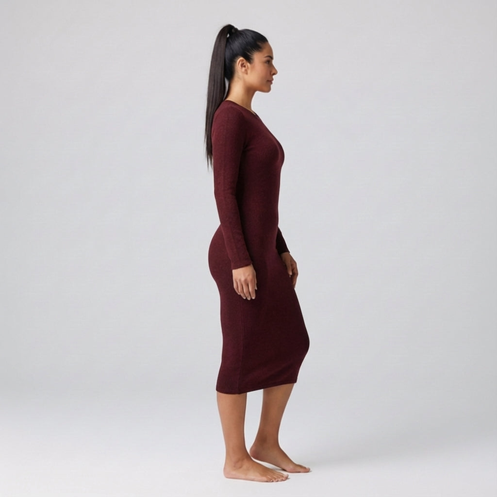 Body Con Basic Knit Dress