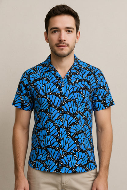 Organic Cotton Hawaiian Shirt – Camp Collar